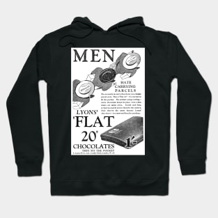 J.Lyons & Co. - "Flat 20" Chocolates - 1931 Vintage Advert Hoodie